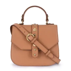 Leather Tan Crossbody Bag