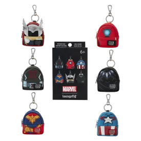 Loungefly Marvel Avengers Cosplay Mystery Mini Backpack Keychain