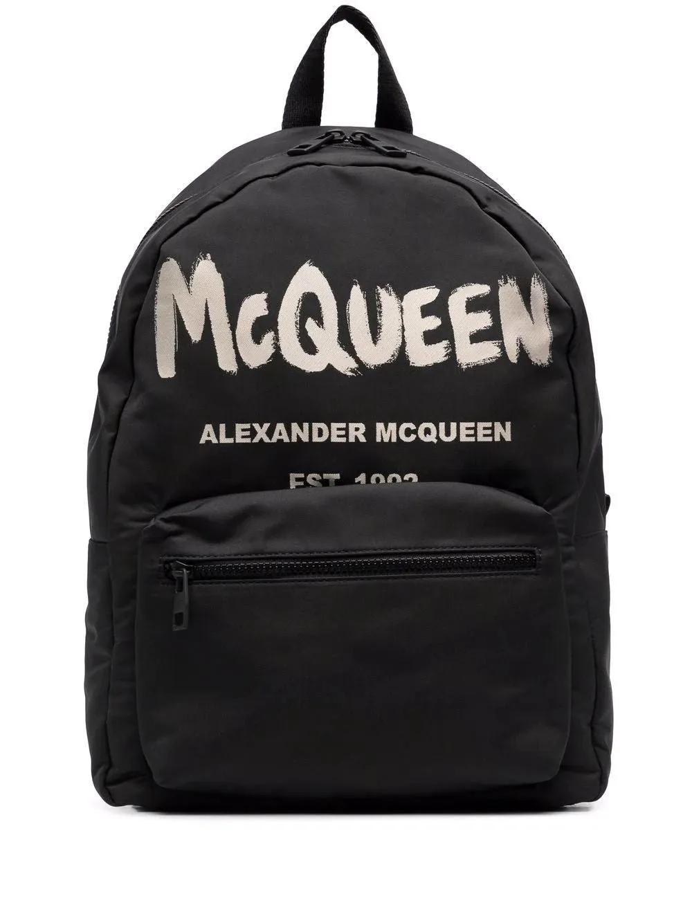 Men's Graffiti Raffia Backpack in Black | Size UNICA | 6464571AABW