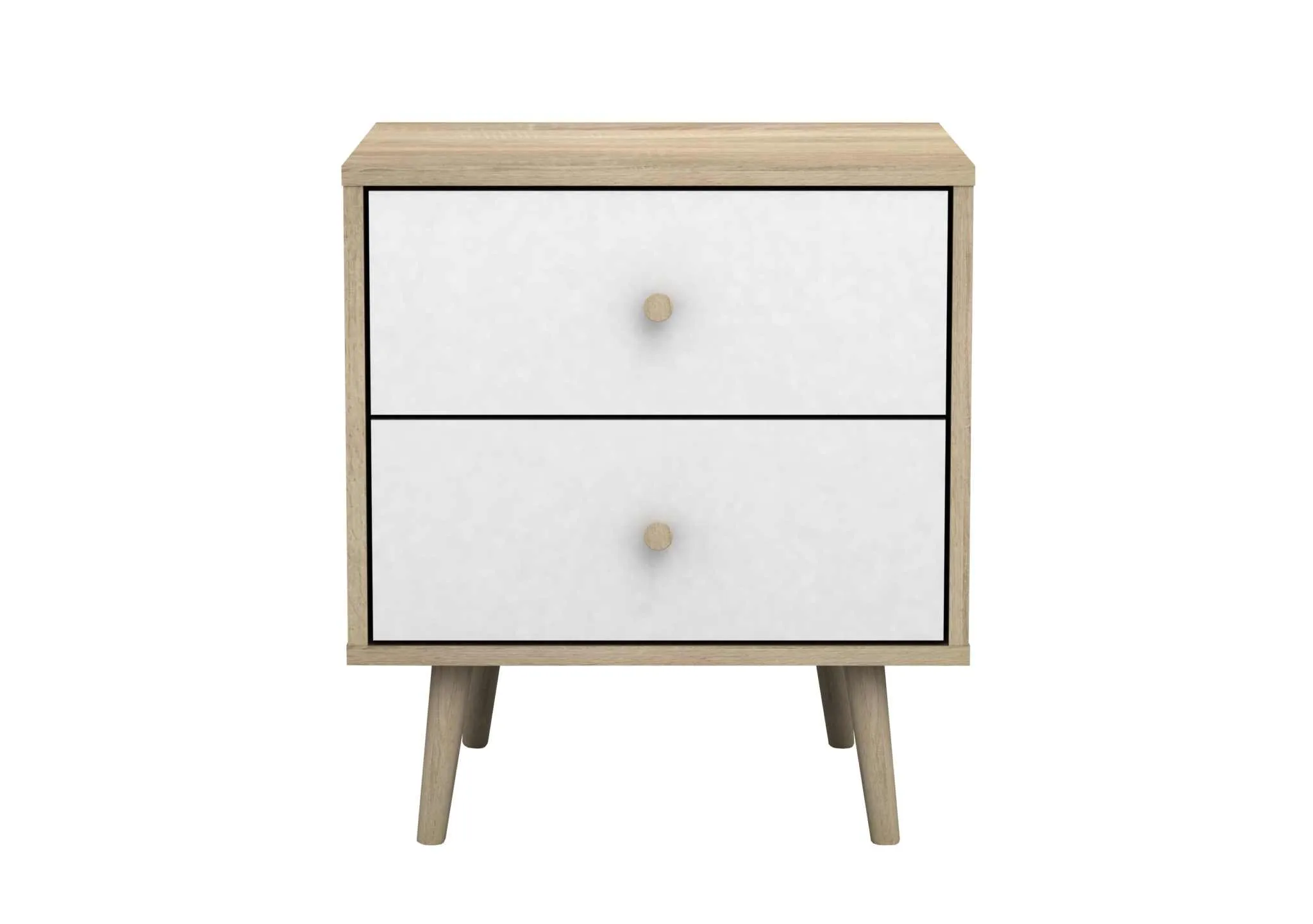 MerryLuk Adriana 6 Drawers Dresser and 2 Bedside Tables