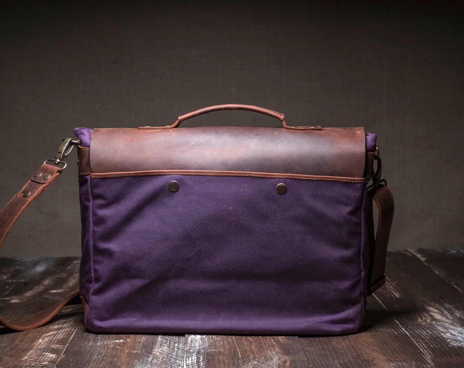 Messenger Bag Purple