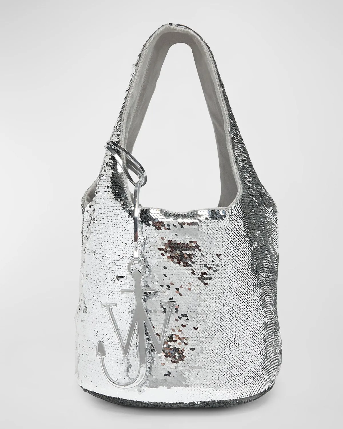 Mini Sequin Shopper Tote Bag