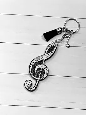 Music Themed Keychains