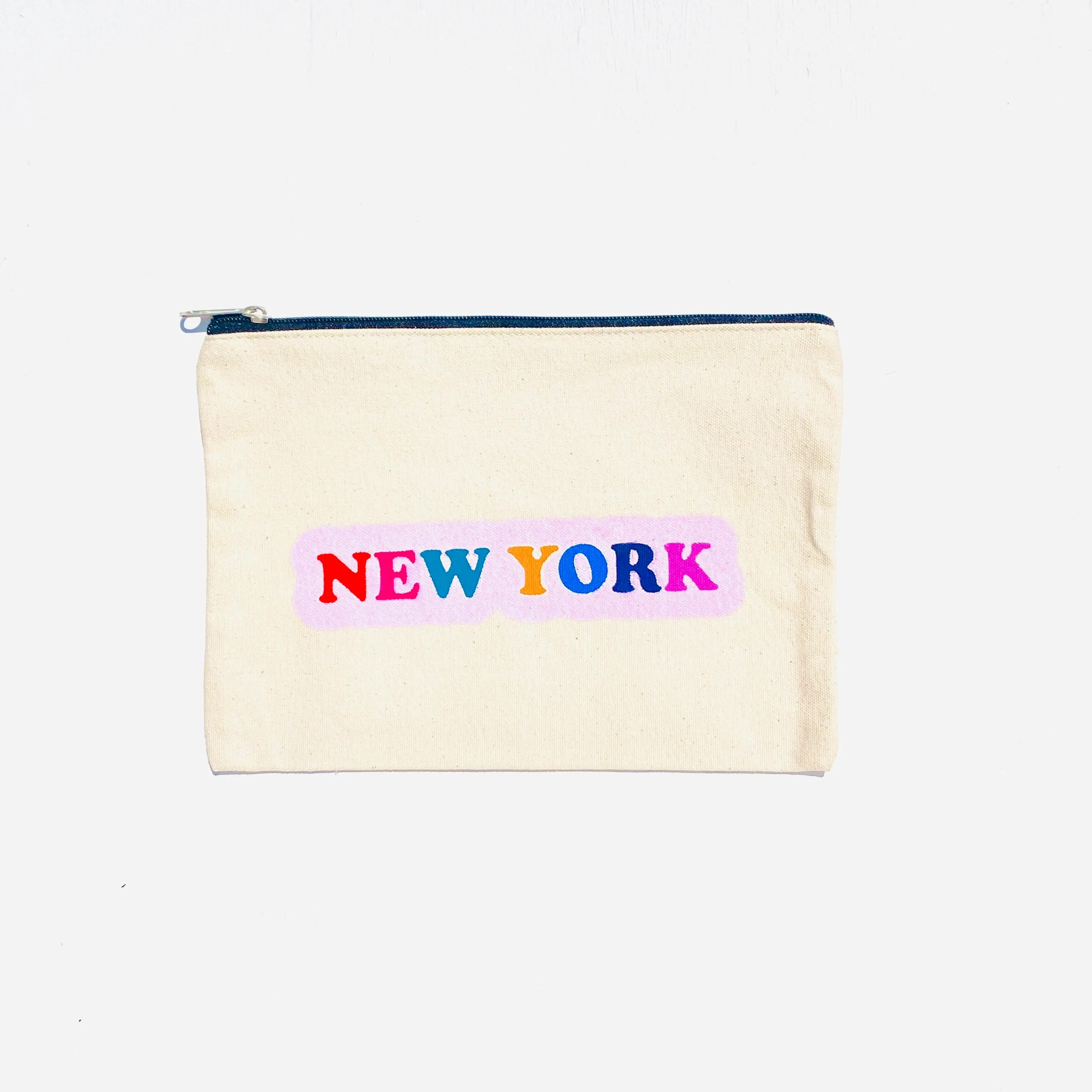 New York Canvas Pouch