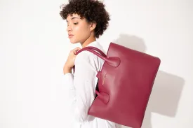 Noa Major Large Tote Bag Sangria Red
