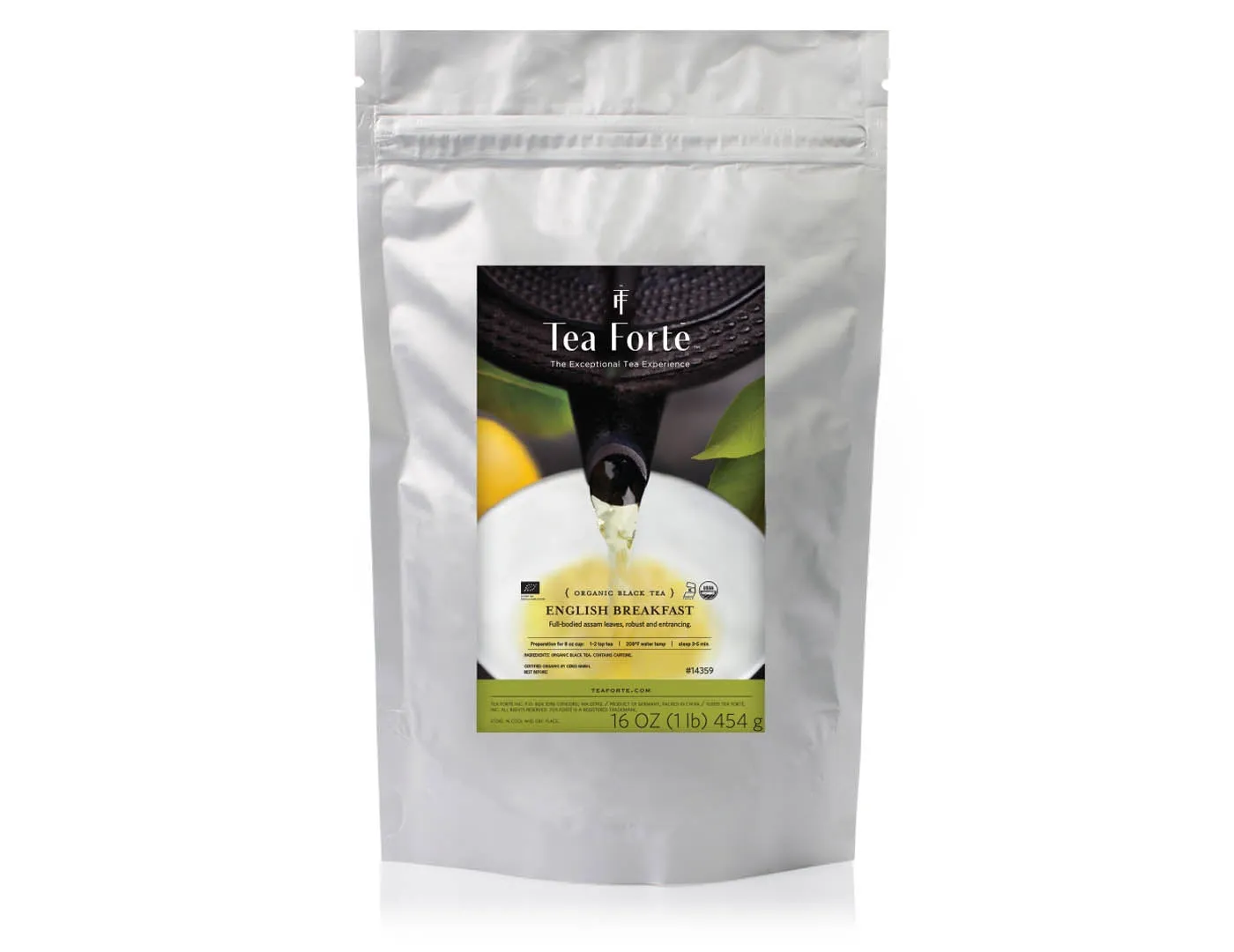 One Pound Loose Tea Pouch English Breakfast Tea