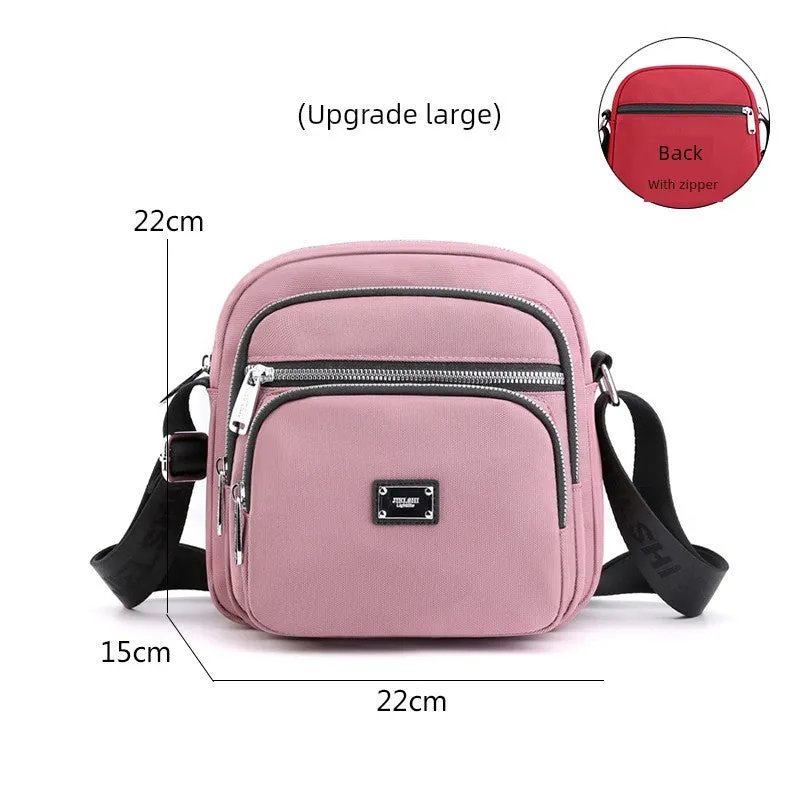 Oxford Cloth Casual Summer Multi-Layer Lightweight Nylon Women's Bag