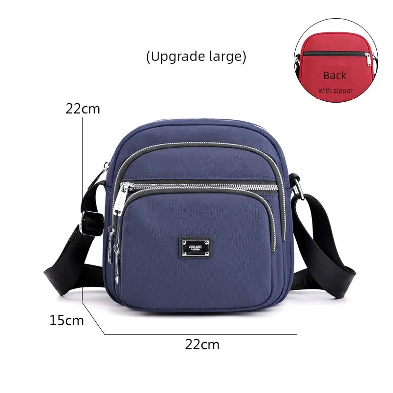 Oxford Cloth Casual Summer Multi-Layer Lightweight Nylon Women's Bag