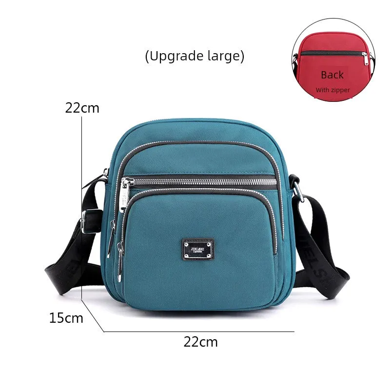 Oxford Cloth Casual Summer Multi-Layer Lightweight Nylon Women's Bag