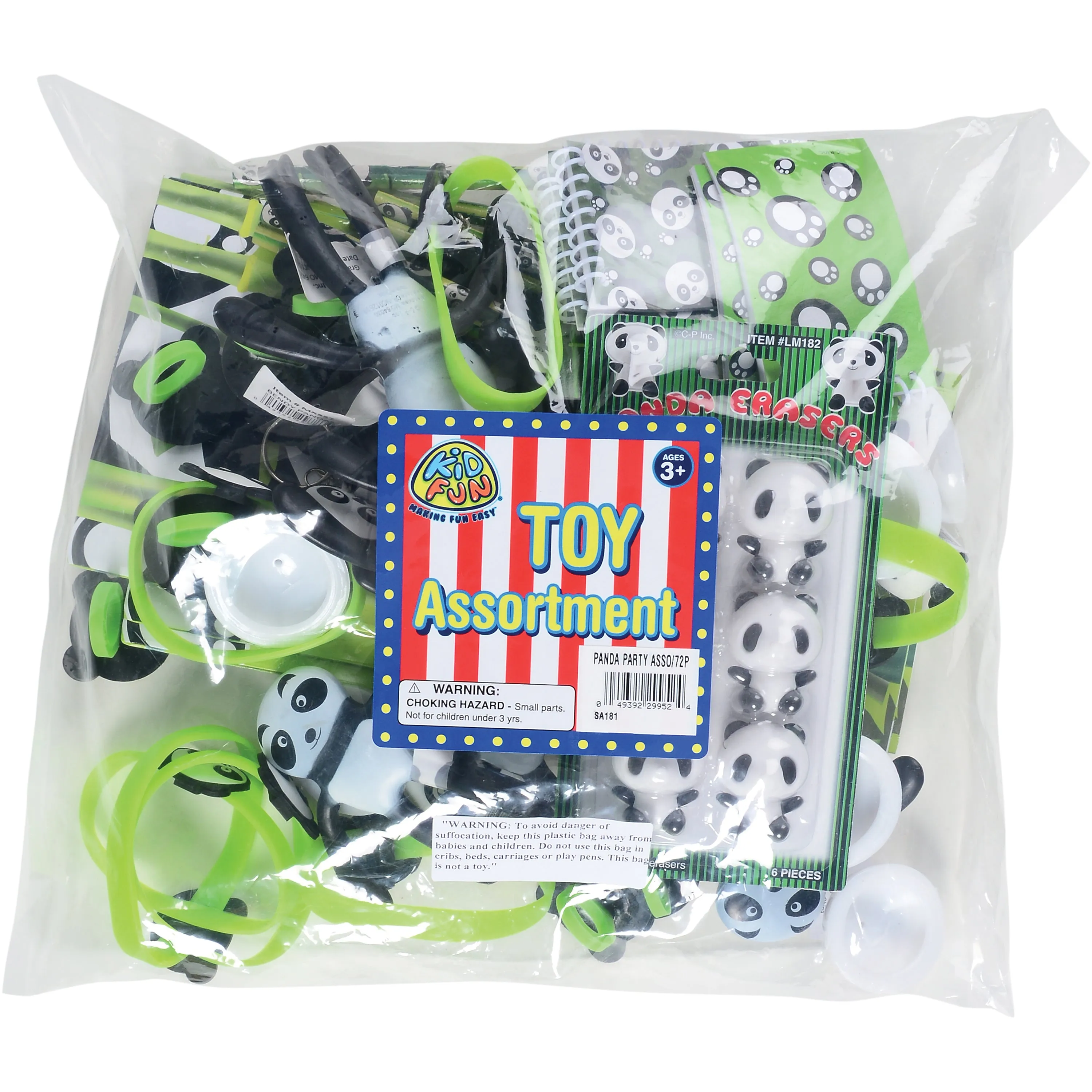 Panda Party Assortment Party Favor (Pack of 72)