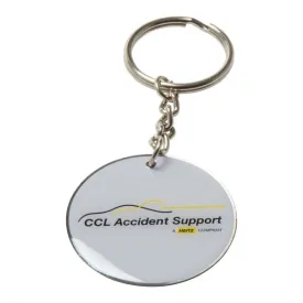 Printed Steel Keyring