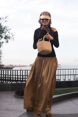 Ray raffia bucket bag
