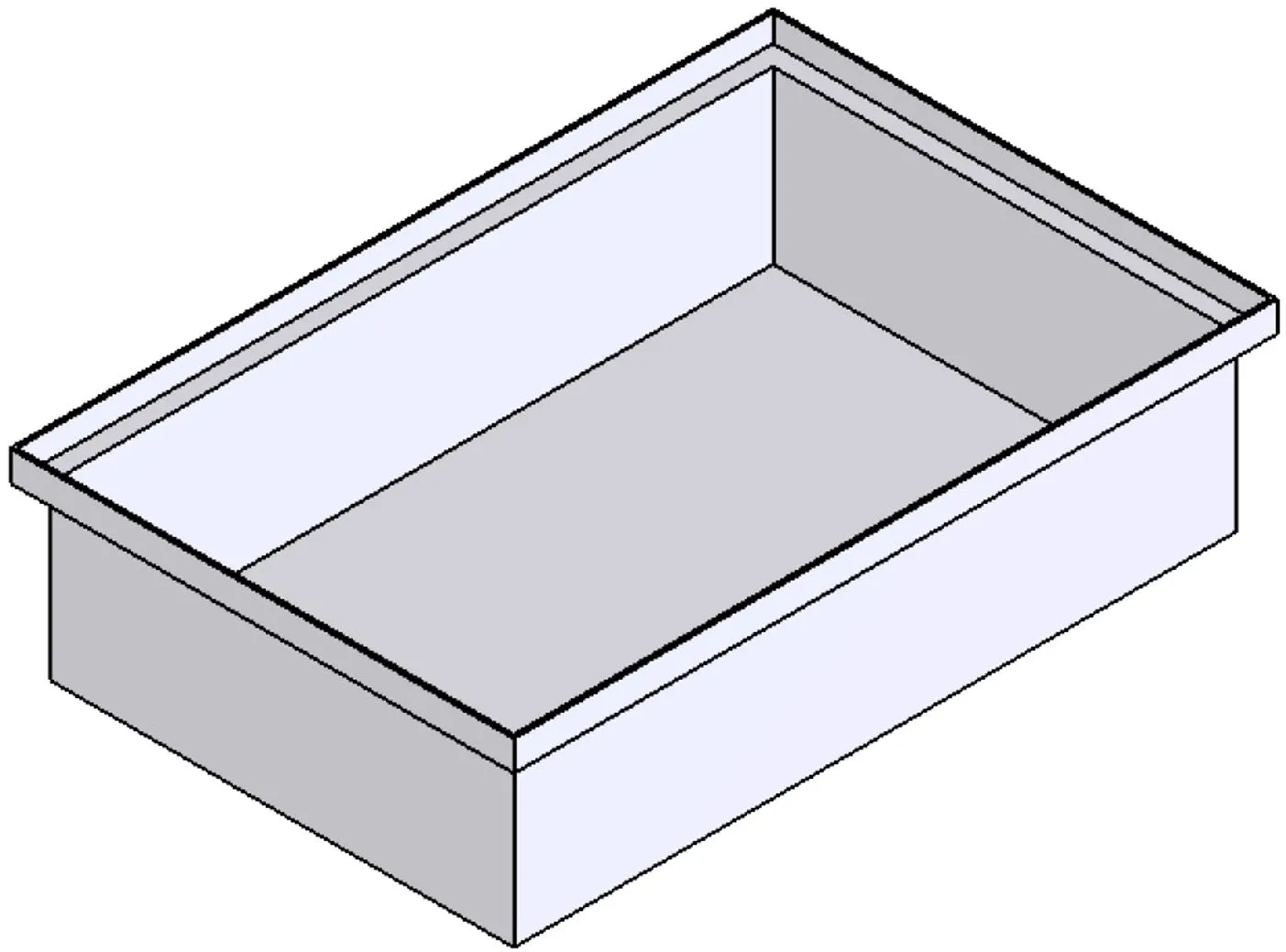 Rectangular Flange Bin (RF)