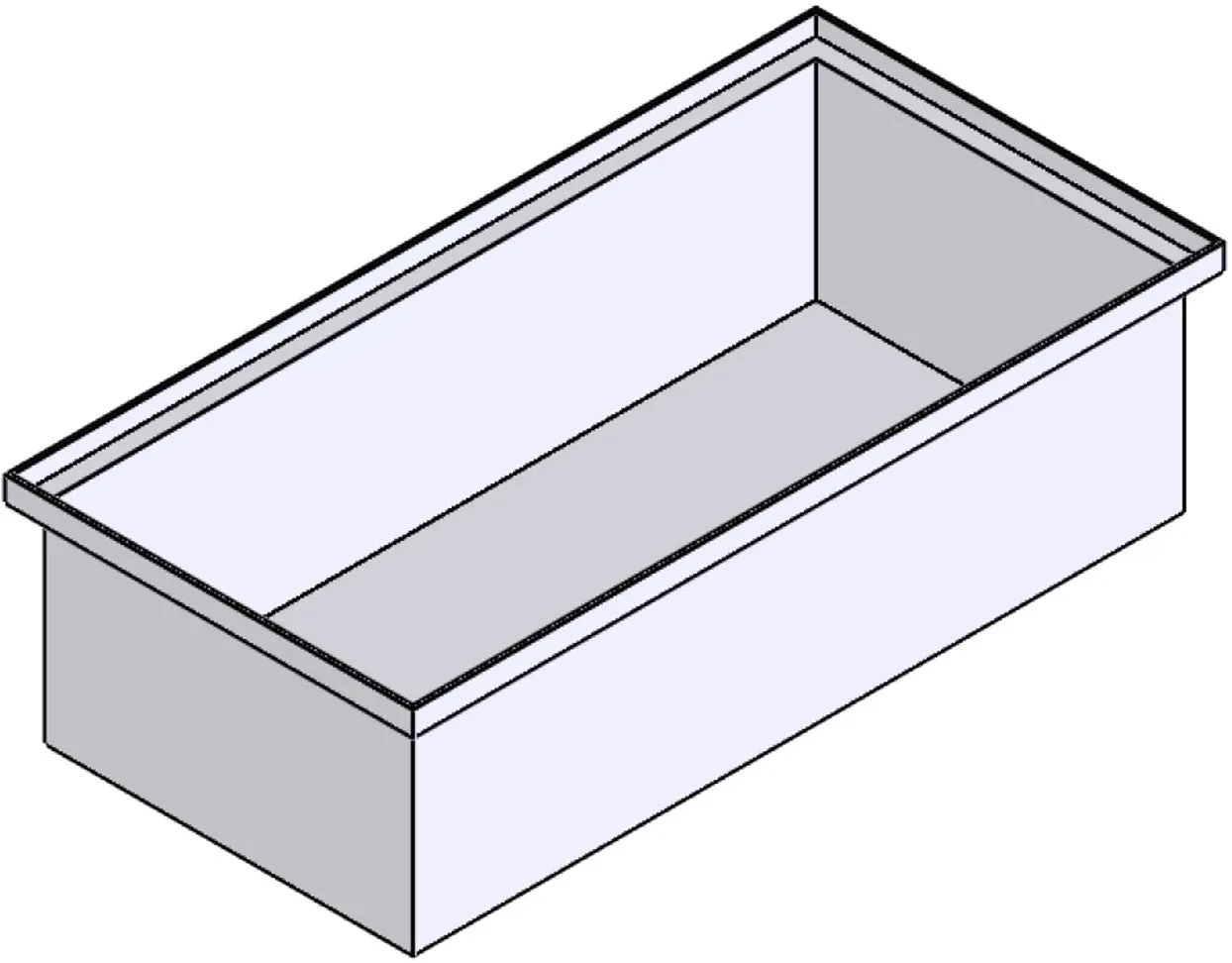 Rectangular Flange Bin (RF)