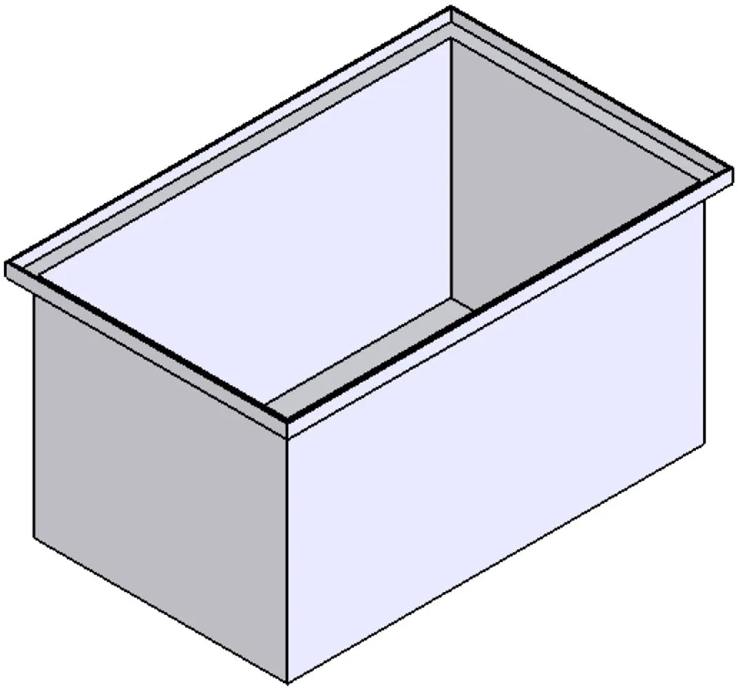 Rectangular Flange Bin (RF)