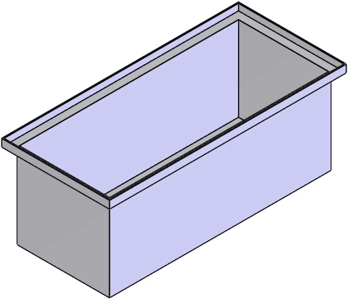 Rectangular Flange Bin (RF)