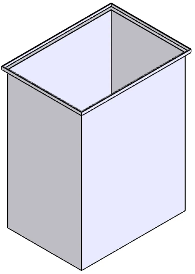 Rectangular Flange Bin (RF)