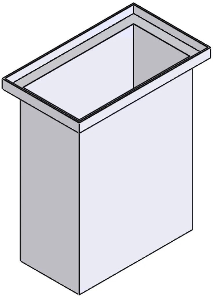 Rectangular Flange Bin (RF)