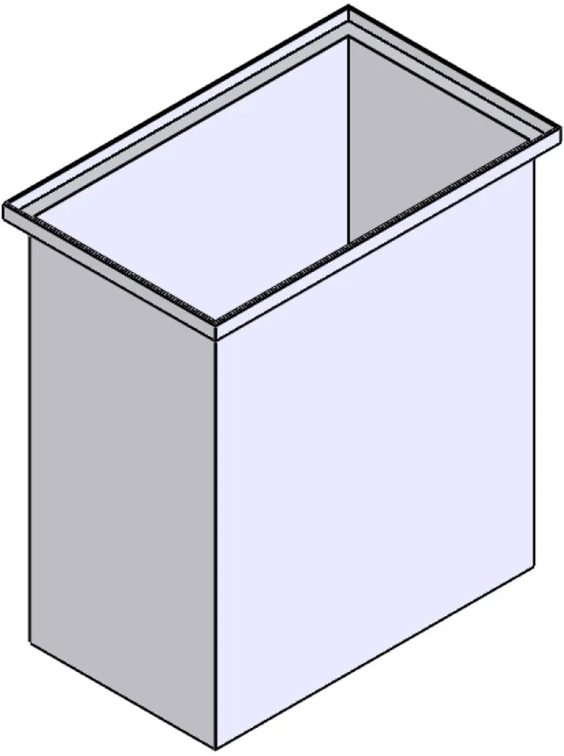 Rectangular Flange Bin (RF)