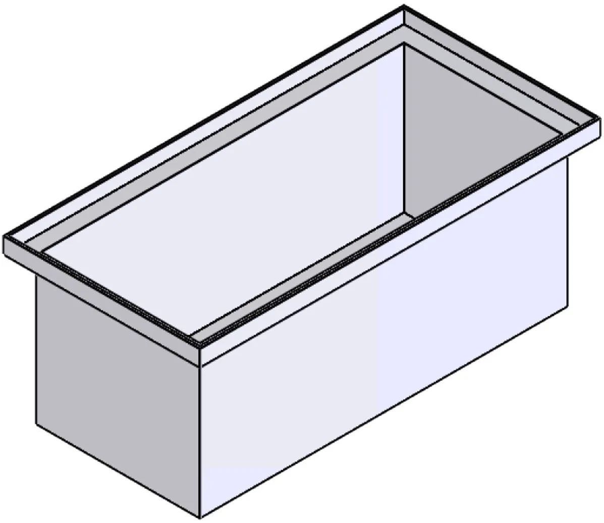 Rectangular Flange Bin (RF)