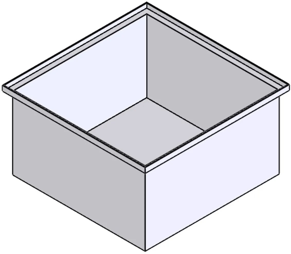 Rectangular Flange Bin (RF)