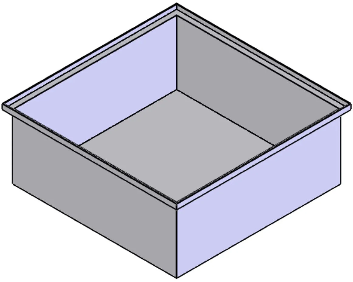 Rectangular Flange Bin (RF)