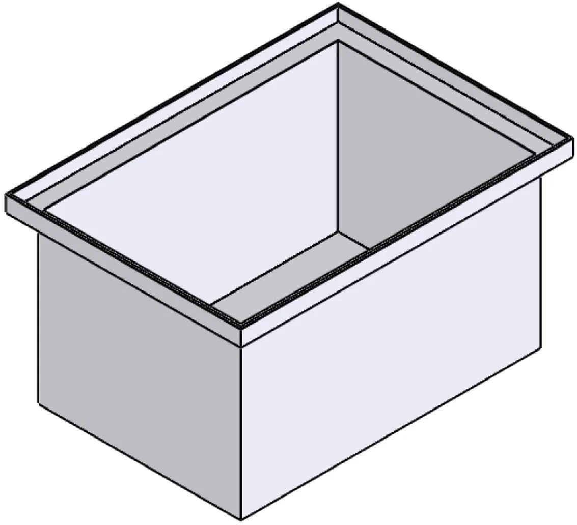 Rectangular Flange Bin (RF)