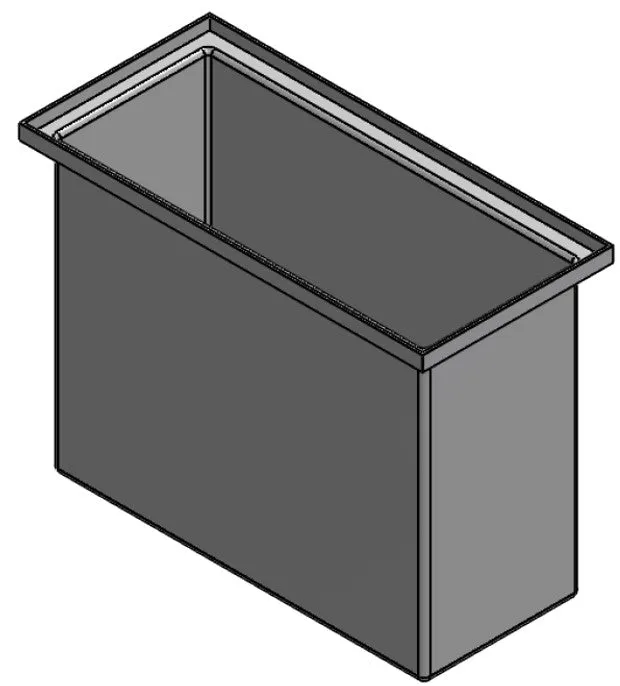 Rectangular Flange Bin (RF)