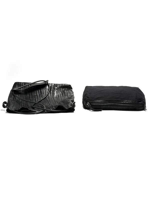 Retro Ruffled Single-shoulder Bag