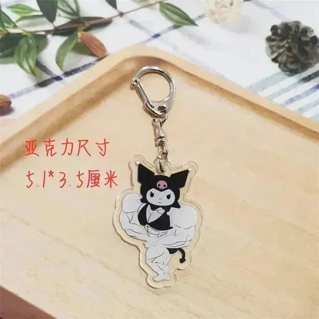 Sanrio Muscle Mania Keychain