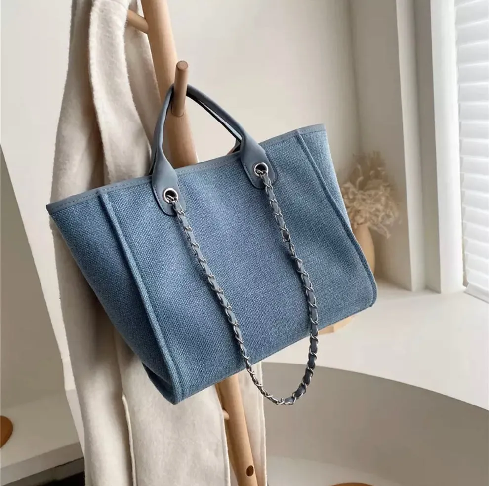Slate Large Tote Bag