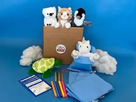 SLUMBER PARTY THEME Teddy making Kits  5 Pack MIX AND MATCH