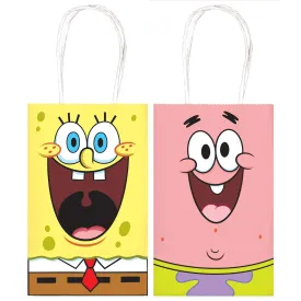 SpongeBob SquarePants Birthday Favor Bags, 8 Count