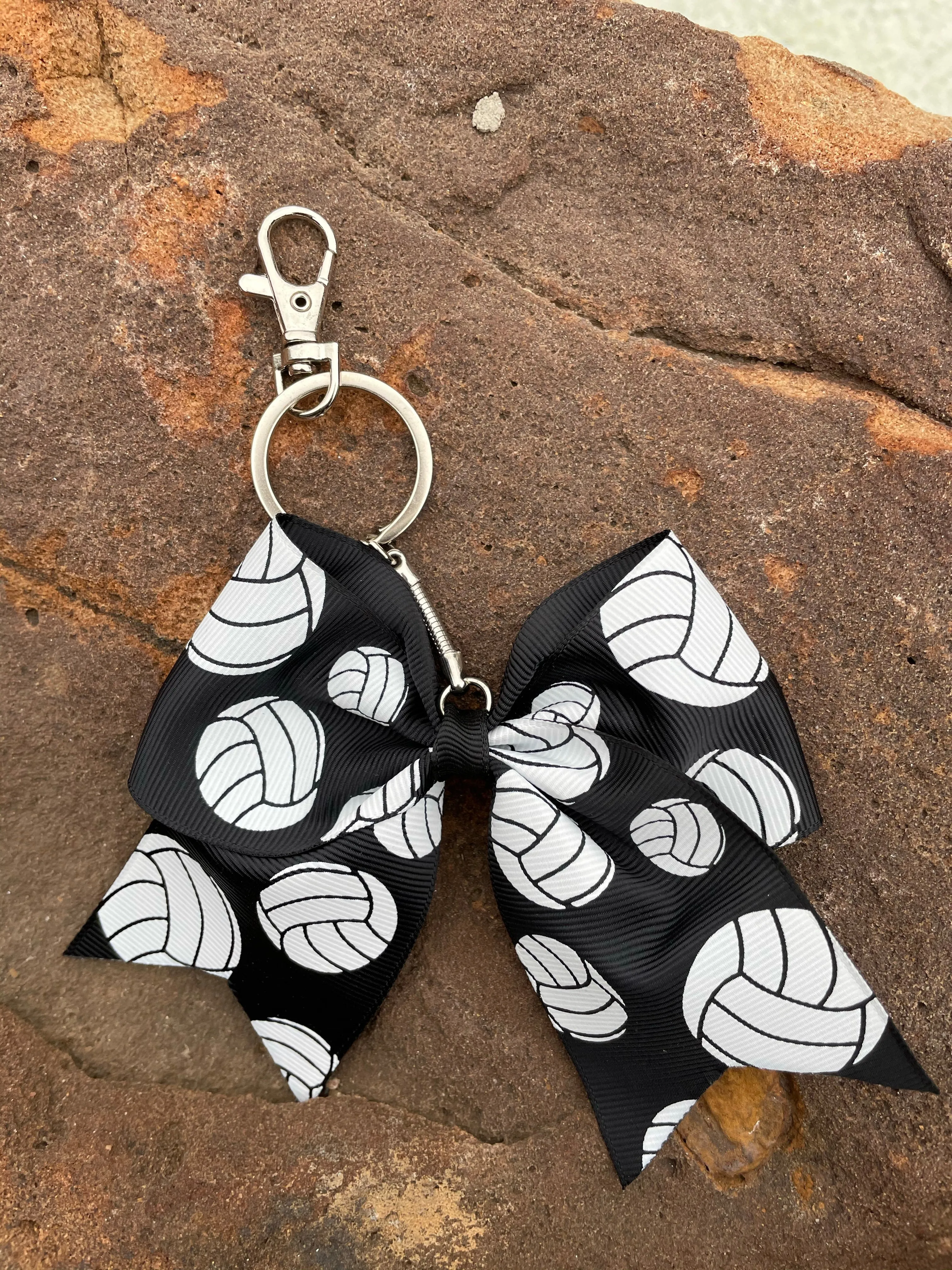 Sports Bow Keychains