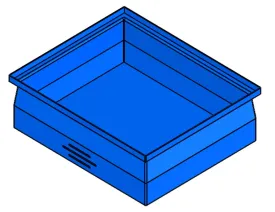 Stack Flange Bin (SF)