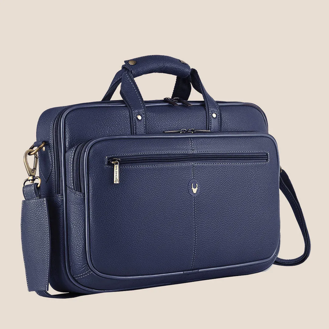 STANFORD Leather Laptop Messenger Bag for Men