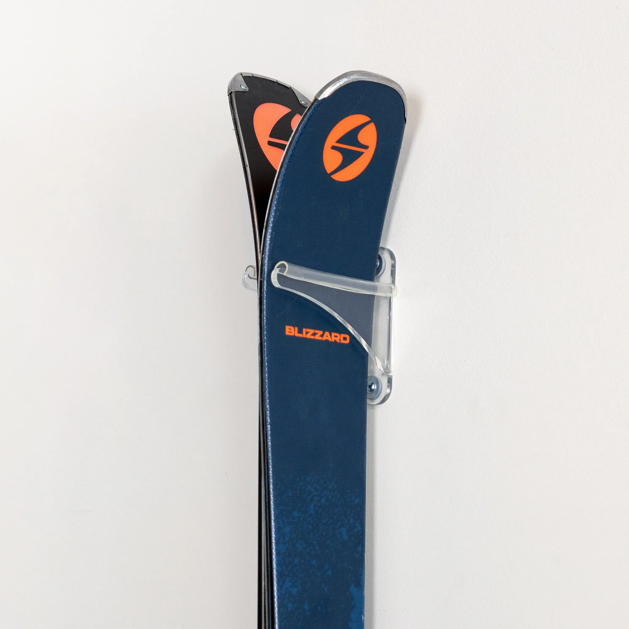 Summit Clear Acrylic Ski Wall Rack