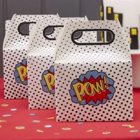 Super Hero Party Treat Boxes