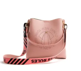 Tabitha - Pebble Vegan Leather Bucket Bag