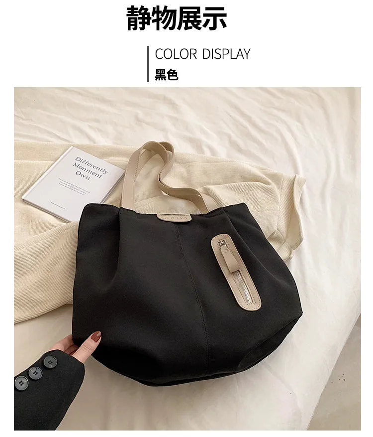 Women's Summer Japanese Lazy Canvas Bag