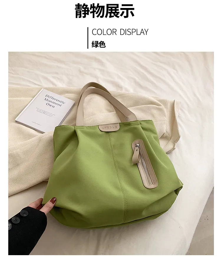 Women's Summer Japanese Lazy Canvas Bag