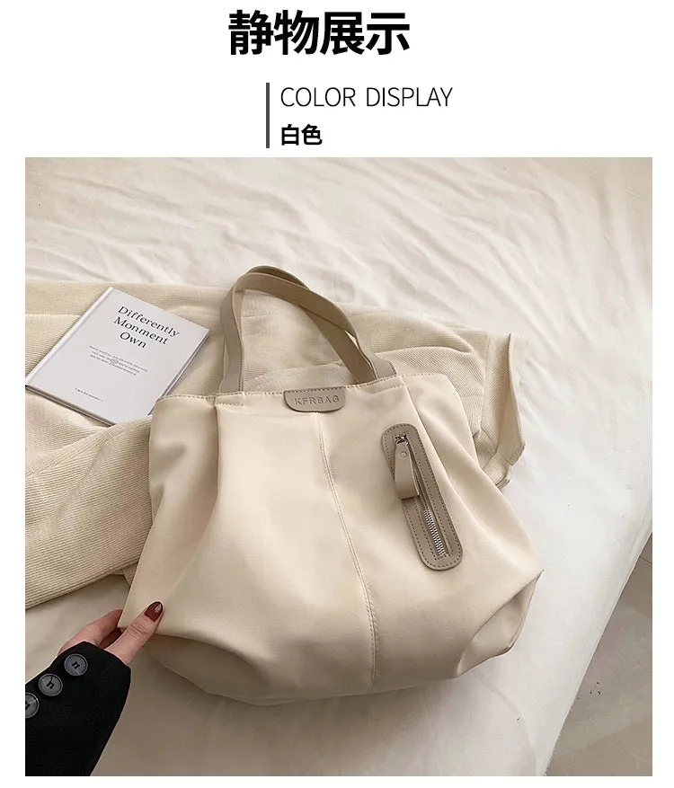 Women's Summer Japanese Lazy Canvas Bag
